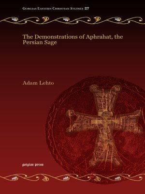cover image of The Demonstrations of Aphrahat, the Persian Sage
